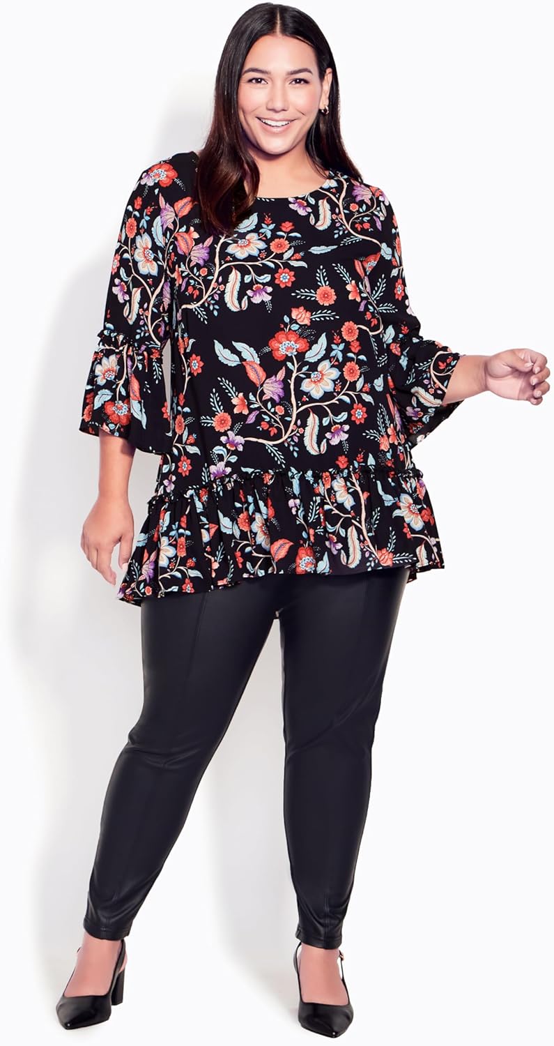 Avenue Women's Estella Print Top - Image 2